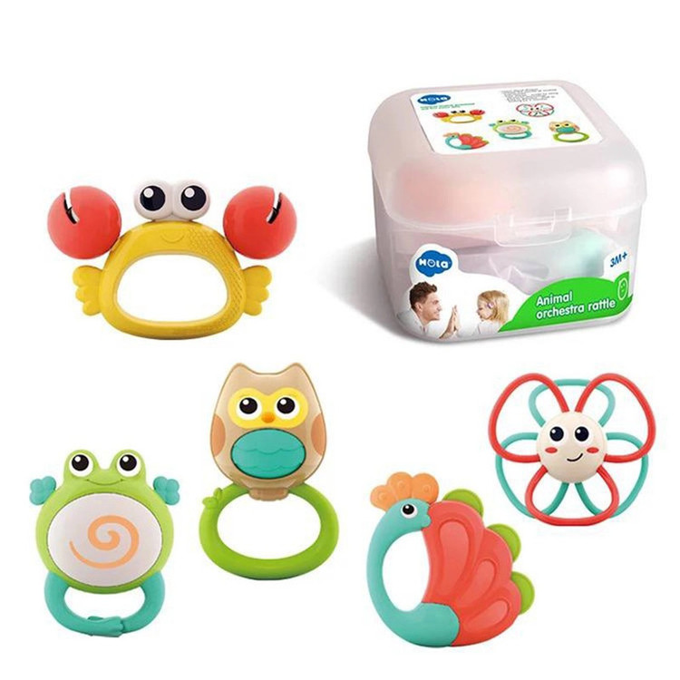 جغجغه هولا کد E318A بسته 5 عددی