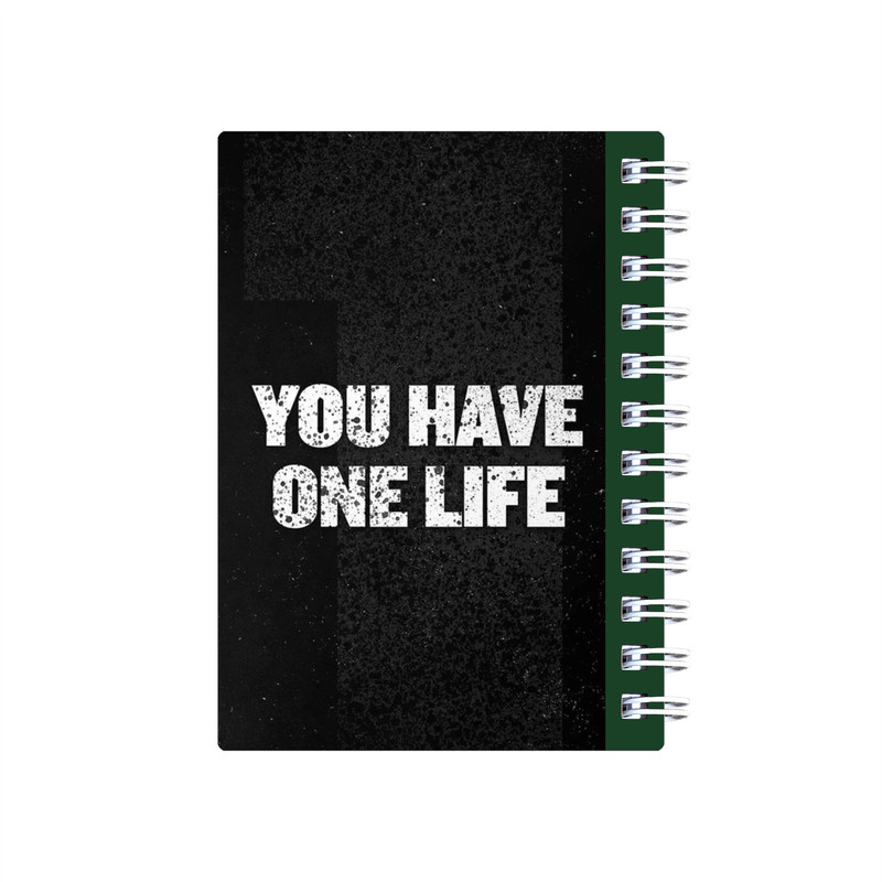 دفترچه یادداشت  50 برگ مدل تو دولیست طرح you have one life