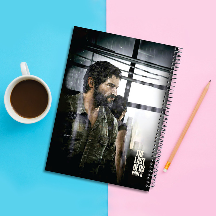 دفتر مشق 60 برگ پدیده نقش طرح the last of us کد 01