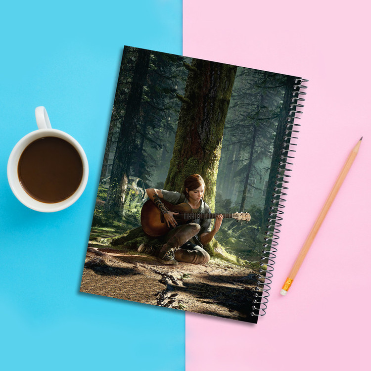 دفتر مشق 60 برگ پدیده نقش طرح the last of us کد 04