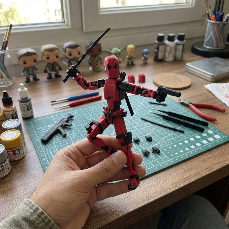 اکشن فیگور مدل Dummy 13 طرح ددپول