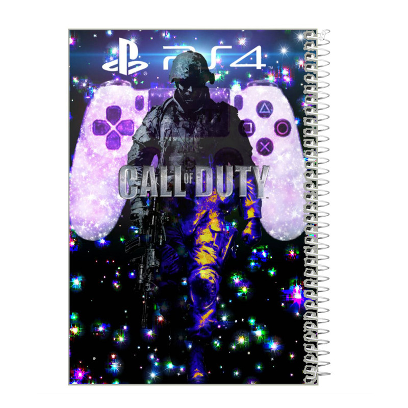 دفترچه یادداشت 40 برگ طرح call of duty کد ic1