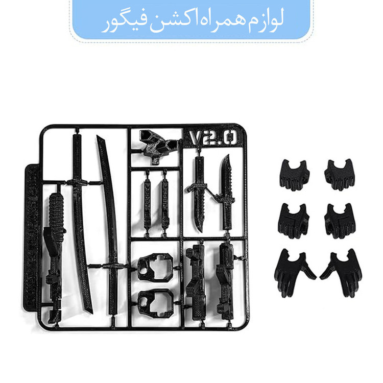 اکشن فیگور لاکی 13 مدل Dummy 13 کد W13 V2