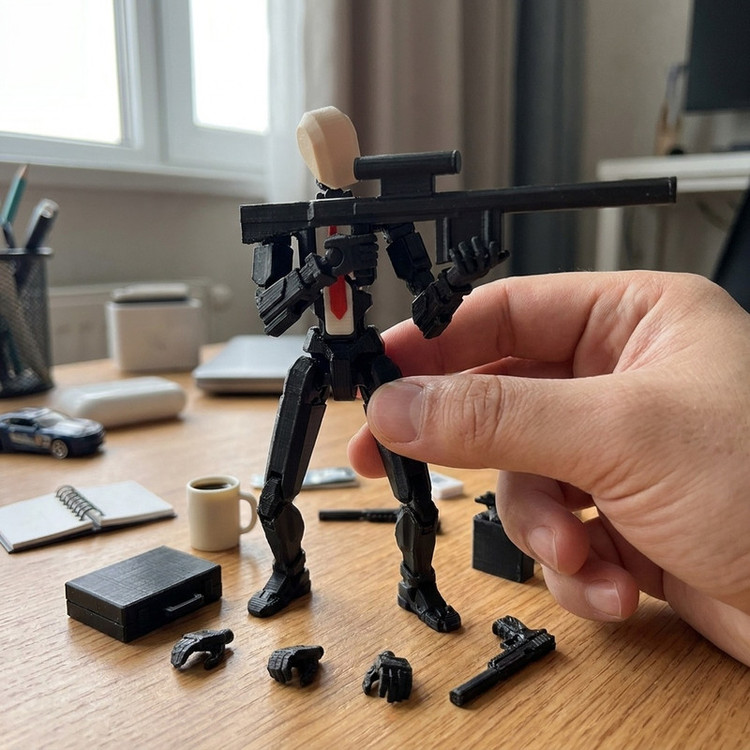 اکشن فیگور مدل Dummy 13 طرح هیتمن