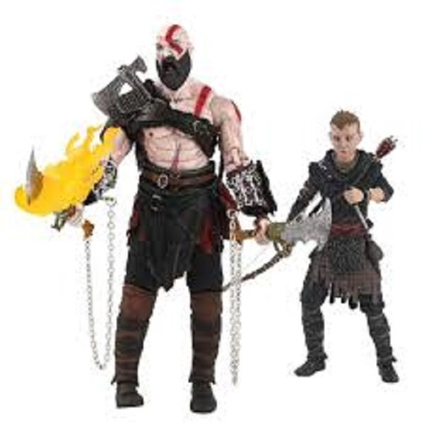 اکشن فیگور نکا مدل Kratos and Atreus