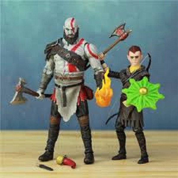 اکشن فیگور نکا مدل Kratos and Atreus