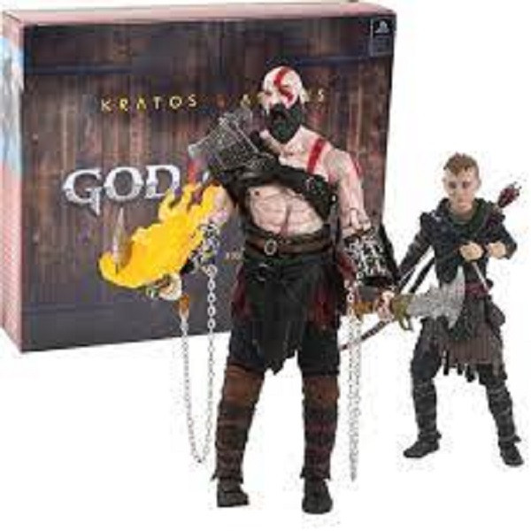 اکشن فیگور نکا مدل Kratos and Atreus