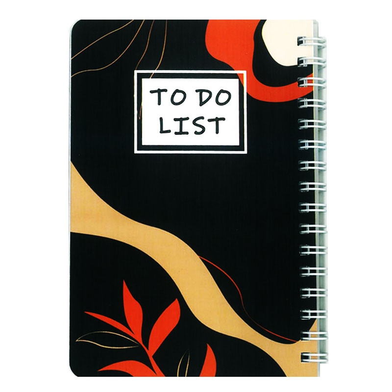 دفترچه یادداشت 60 برگ رز مدل TO DO LIST طرح آرزو