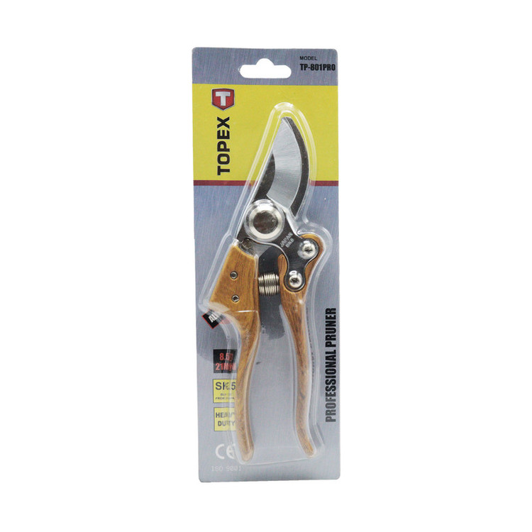 قیچی باغبانی تاپکس مدل YP-TP-801PRO سایز 8.5 اینچ