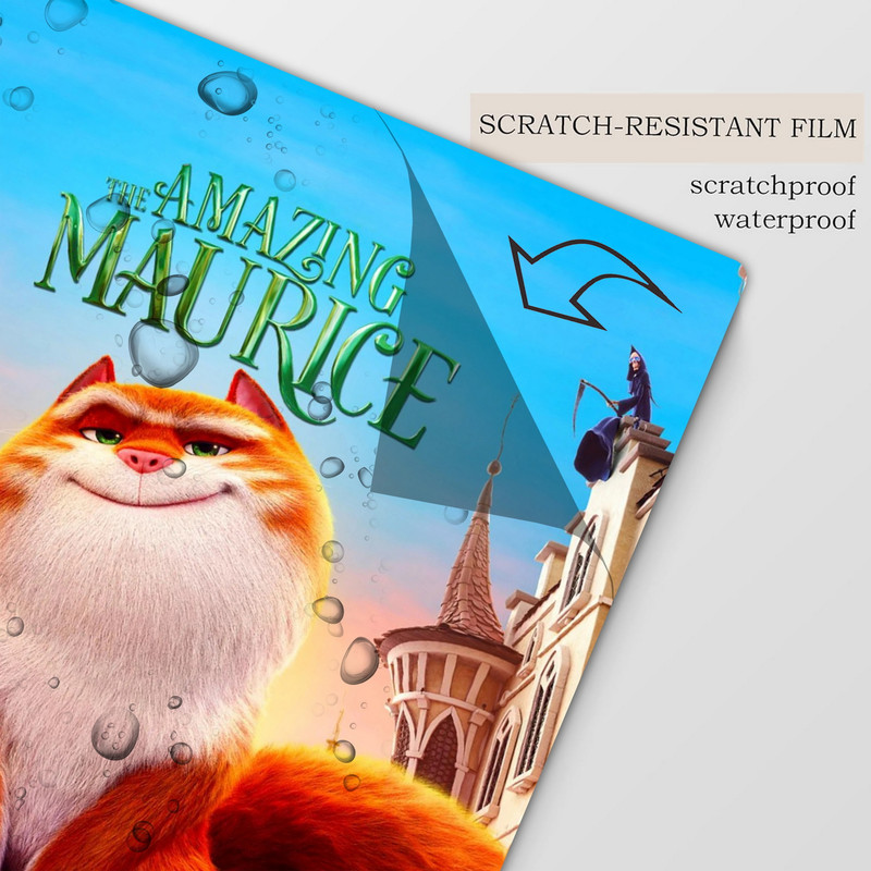 دفتر نقاشی 40 برگ مستر راد مدل موریس شگفت انگیز طرح amazing maurice کد fiory 2797