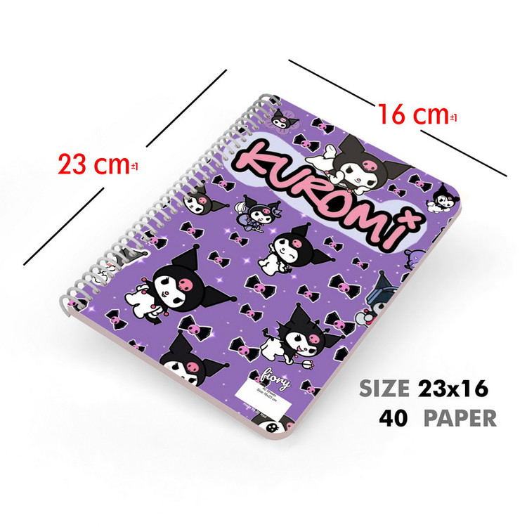 دفتر نقاشی 40 برگ مستر راد مدل کرومی و گورکو کد fiory 2794