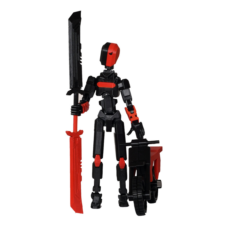 اکشن فیگور مدل DUMMY 13 SWORDSMAM بسته 3 عددی