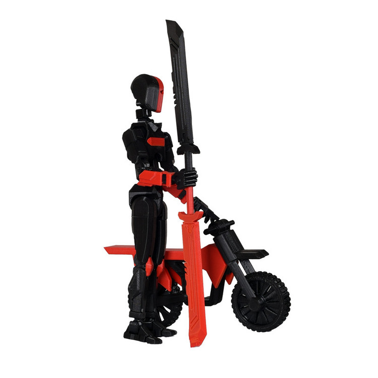 اکشن فیگور مدل DUMMY 13 SWORDSMAM بسته 3 عددی