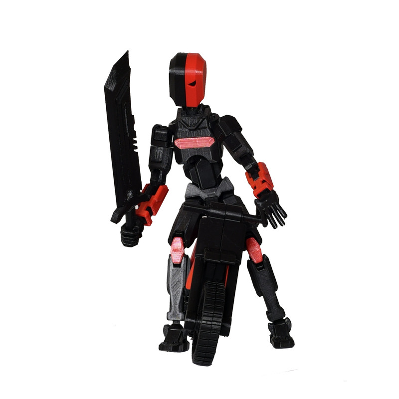 اکشن فیگور مدل DUMMY 13 SWORDSMAM بسته 3 عددی