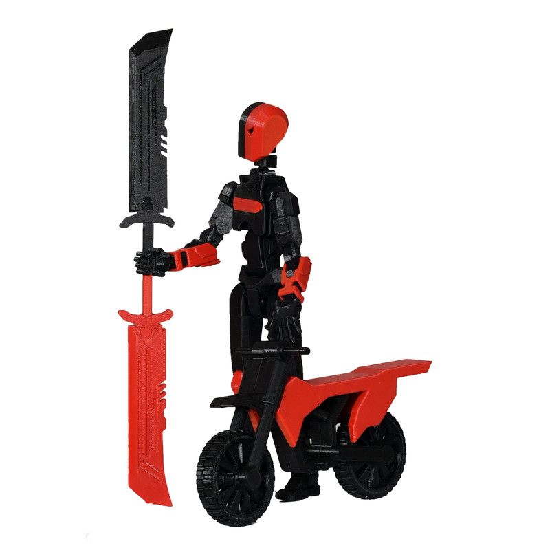 اکشن فیگور مدل DUMMY 13 SWORDSMAM بسته 3 عددی