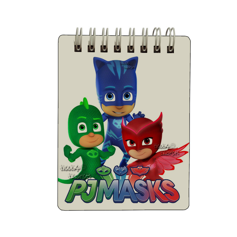 دفترچه یادداشت طرح pj mask کد yz21