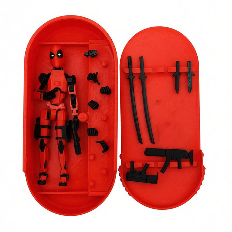اکشن فیگور مدل Dummy 13 طرح ددپول ارتفاع 13 سانتی متر