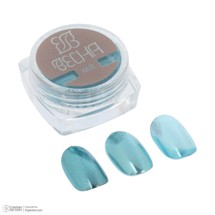 پودر کروم ناخن بچا مدل Metallic Mirror بسته 9 عددی