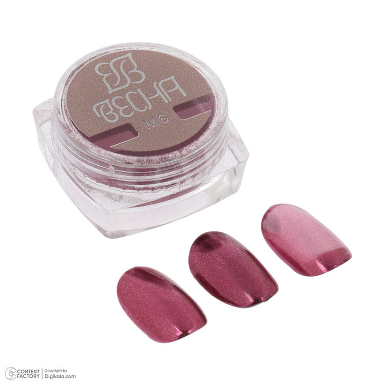 پودر کروم ناخن بچا مدل Metallic Mirror بسته 9 عددی