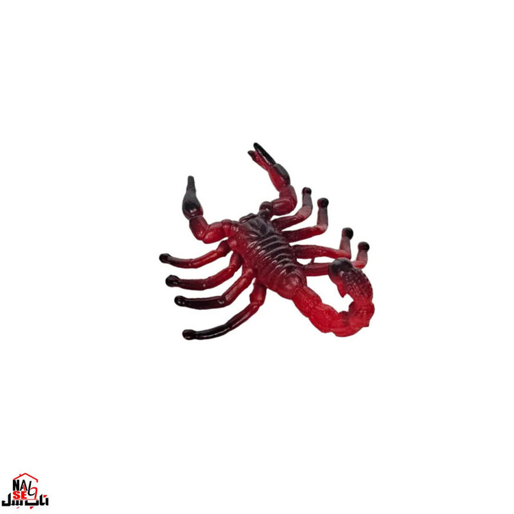 فیگور ناب سل مدل عقرب دم چاق زرد YELLOW FAT TAILED SCORPION ارتفاع 1 سانتی متر