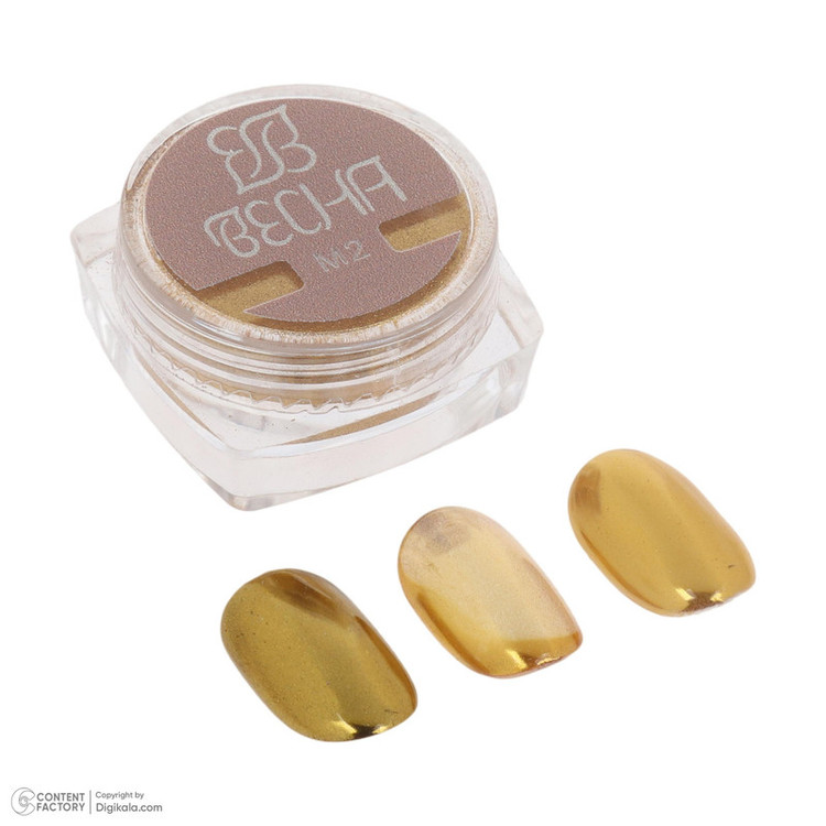 پودر کروم ناخن بچا مدل Metallic Mirror بسته 9 عددی