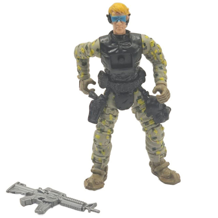 فیگور ناب سل مدل سرباز تفنگدار کد SPECIALFORCES NAAB004 ارتفاع 10 سانتیمتر