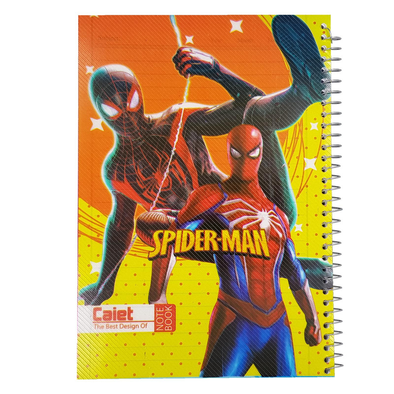 دفتر مشق 50 برگ کایت مدل spiderman