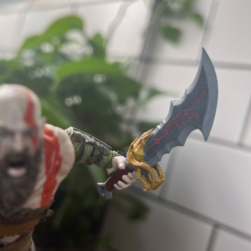 فیگور کراتوس مدل God of War طرح Battle Ready ارتفاع ۱۸ سانتیمتر