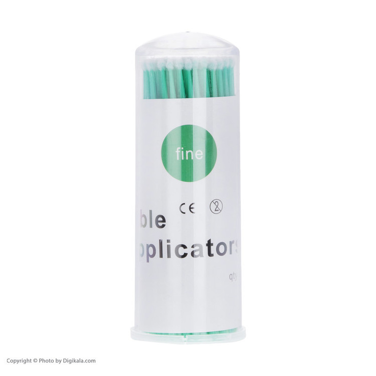 قلم میکروبراش ناخن و مژه مدل PP-902 Fine بسته 100 عددی