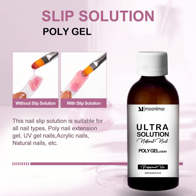 محلول کاشت پلی ژل مونیمار مدل Ultra Solutin حجم 250 میلی لیتر