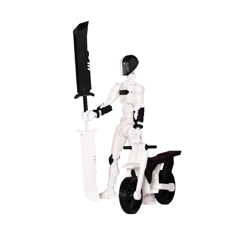 اکشن فیگور مدل DUMMY 13 SWORDSMAM بسته 3 عددی