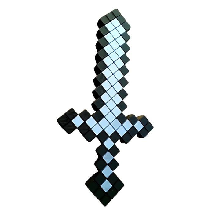 فیگور مدل Pixel Sword ارتفاع 2 سانتی‌متر
