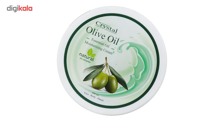 کرم مرطوب کننده کریستال مدل Olive حجم 200 میلی لیتر