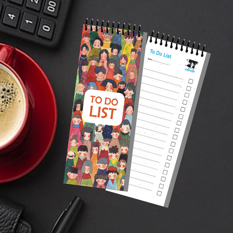دفتر یادداشت 60 برگ جیک جیک مدل to do list کد 085