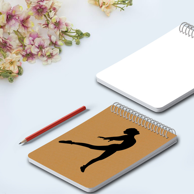 دفترچه یادداشت 100 برگ مستر راد طرح ورزش کد sport 1701