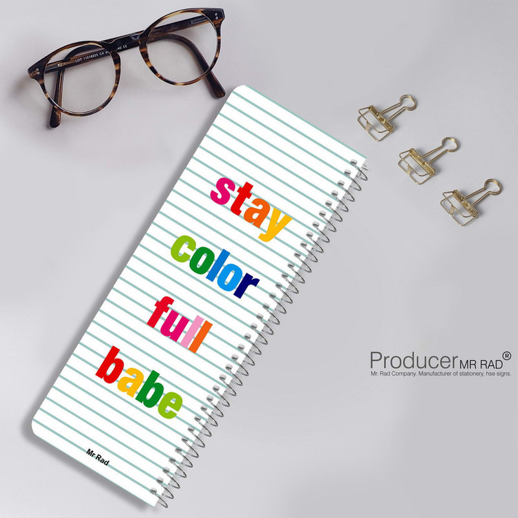 دفترچه یادداشت مستر راد مدل to do list طرح شانل کد Chanel 1548