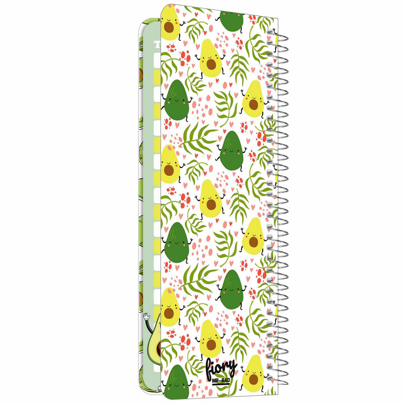 دفترچه یادداشت مستر راد مدل to do list طرح آواکادو کد fiory 1771