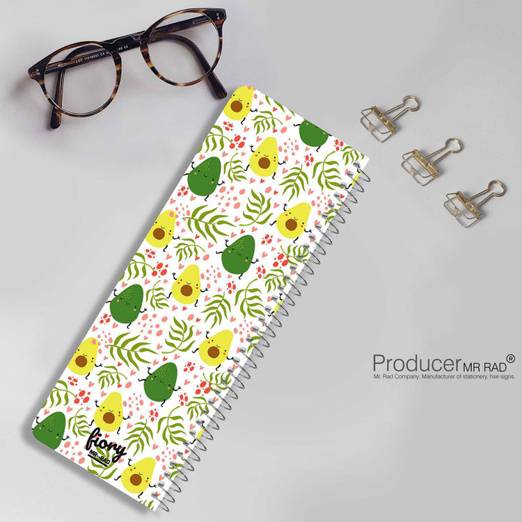 دفترچه یادداشت مستر راد مدل to do list طرح آواکادو کد fiory 1771