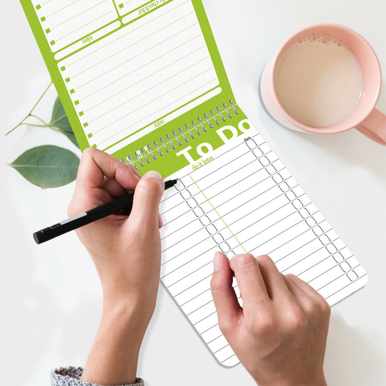 دفترچه یادداشت مستر راد مدل to do list طرح برگ زرین کد fiory 1766