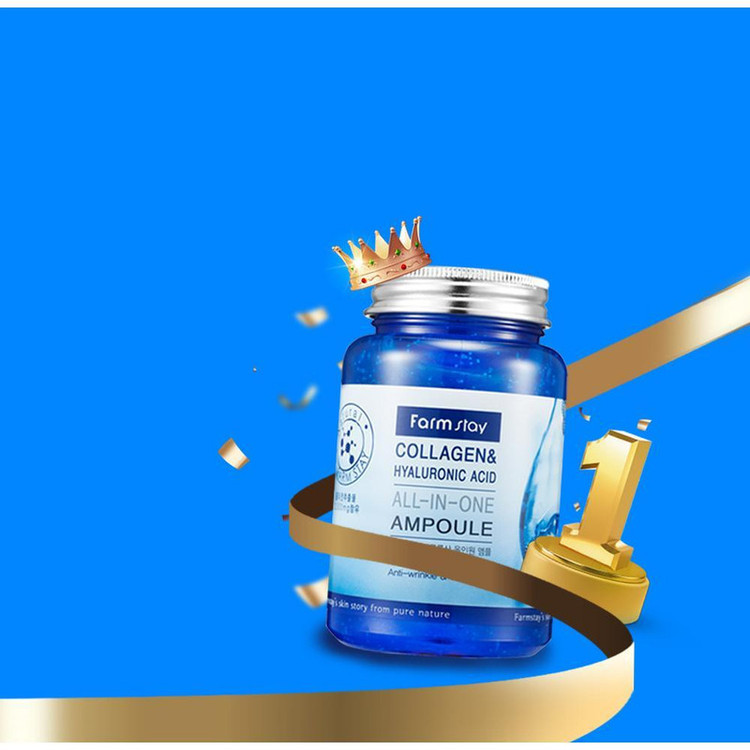 ژل آبرسان فارم استی مدل hyaluronic acid حجم 250 میلی لیتر