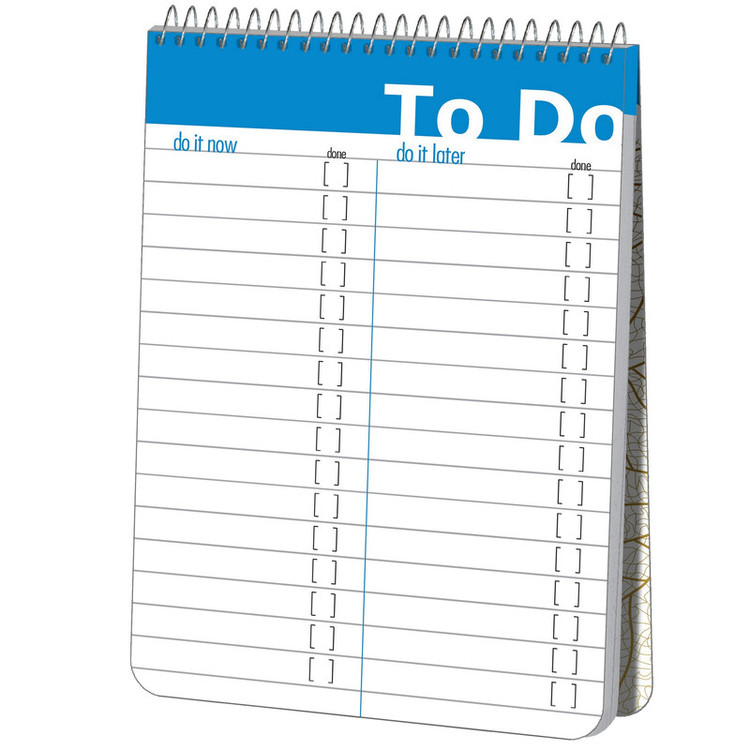 دفترچه یادداشت مستر راد مدل to do list طرح برگ زرین کد fiory 1766