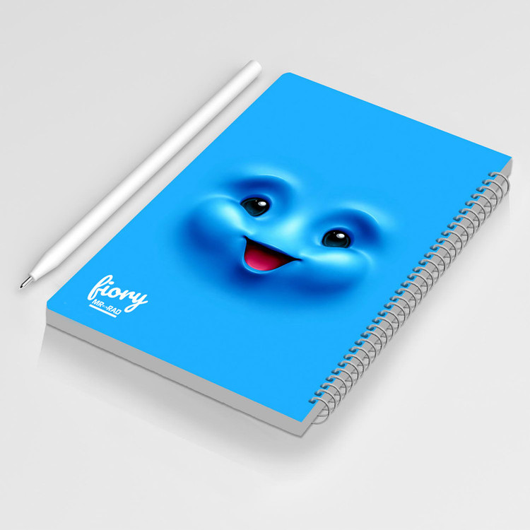 دفتر مشق مستر راد مدل ایموجی کیوت کد funny face 1569