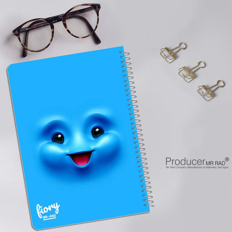دفتر مشق مستر راد مدل ایموجی کیوت کد funny face 1569