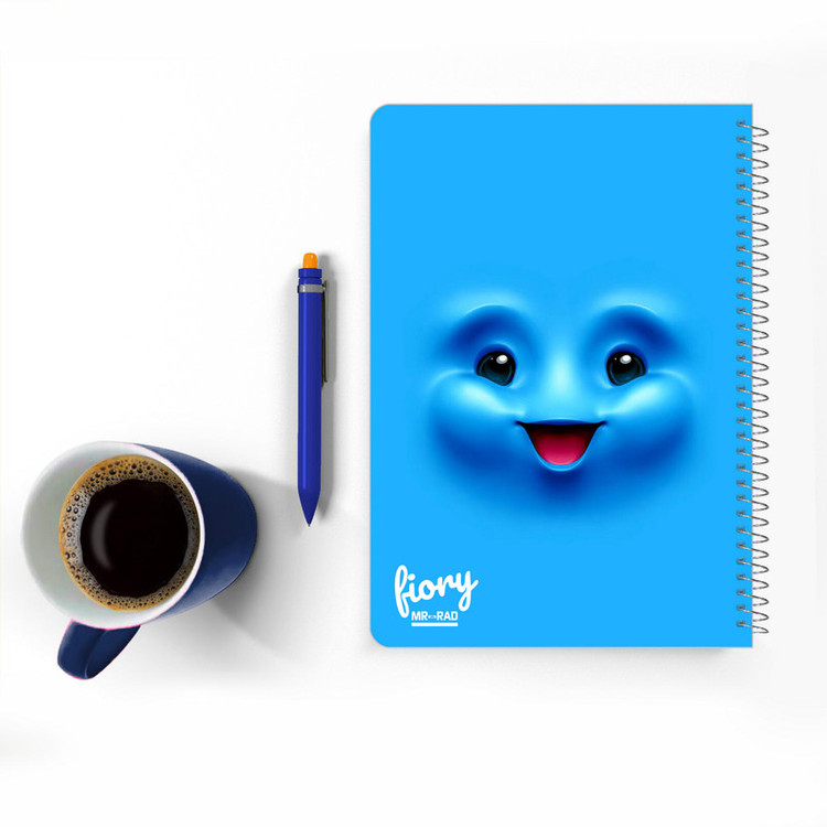 دفتر مشق مستر راد مدل ایموجی کیوت کد funny face 1569