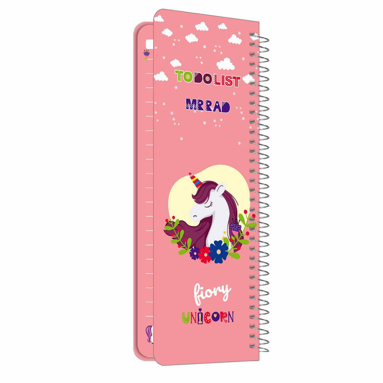 دفترچه یادداشت مستر راد مدل to do list طرح یونیکورن کد 1576 unicorn