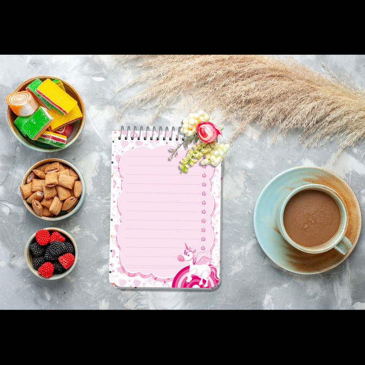 دفترچه یادداشت 50 برگ مستر راد طرح اسب تک شاخ کد unicorn 1201