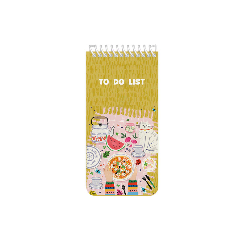 دفترچه یادداشت 80 برگ مدل To Do List کد P