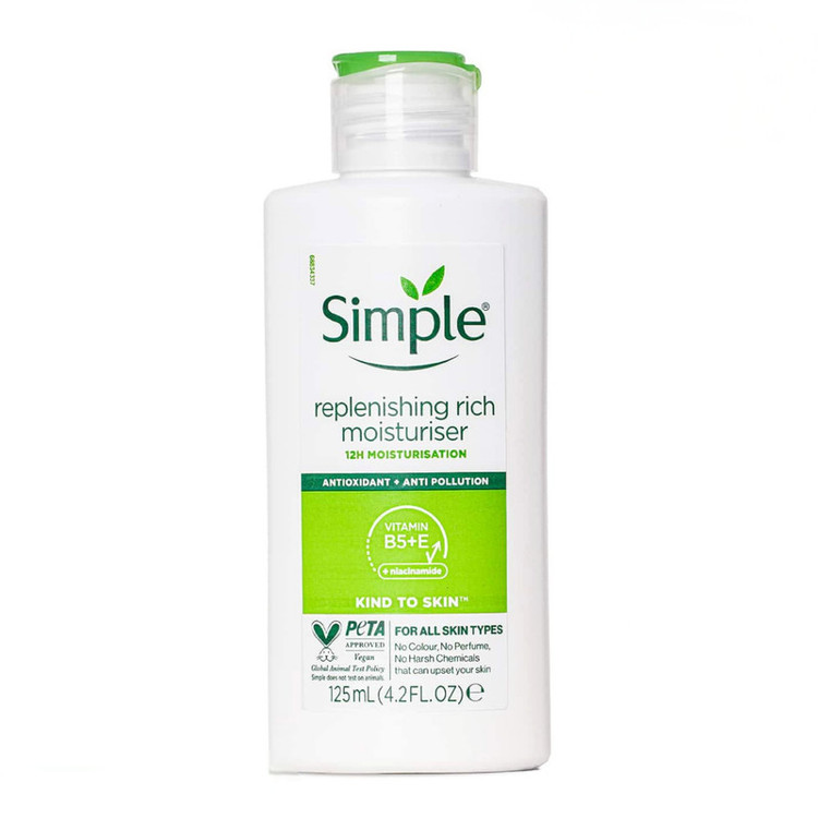 کرم آبرسان سیمپل مدل Skin Smoothing Actives حجم 125 میلیلیتر
