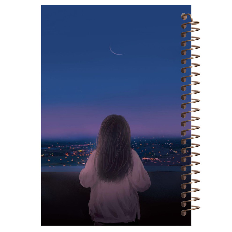 دفتر یادداشت مشایخ مدل دختر کوچولو کد 5108