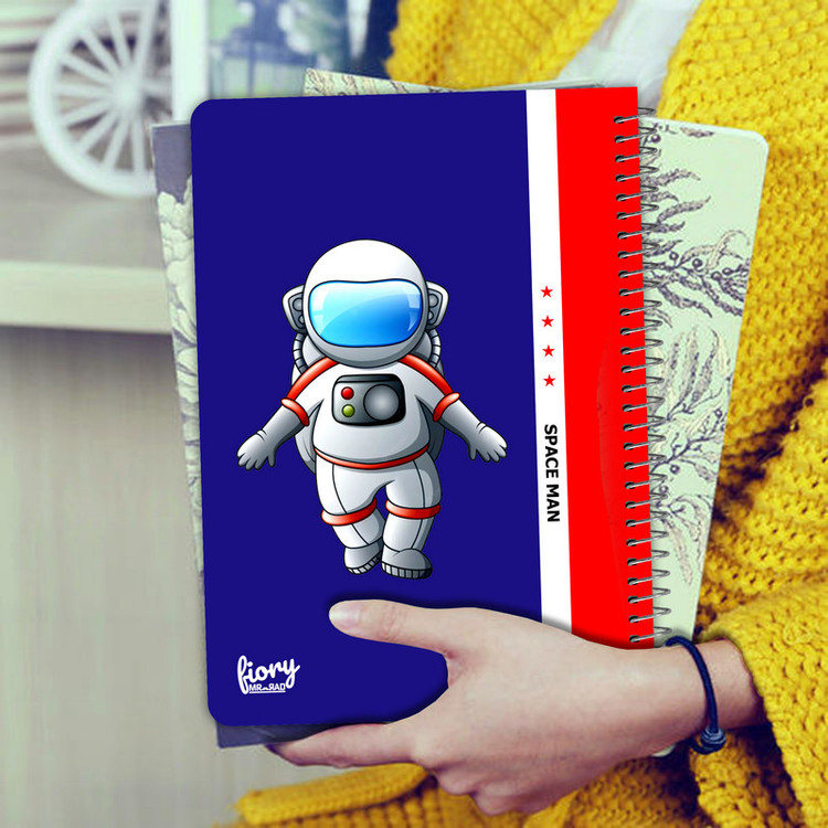 دفتر مشق 50 برگ مستر راد مدل فضانورد کد fiory 2148